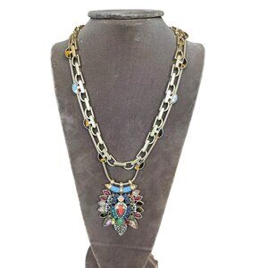 Stella And Dot York Pendant Statement Necklace Hallmark